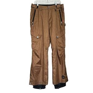 Sessions Ridge Series Snowboard Pants Waterproof Breathable Recco Sz M Worn Once